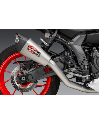YOSHIMURA | Kit montaggio alto silenziatore AT2 per YAMAHA R7 2022-2024