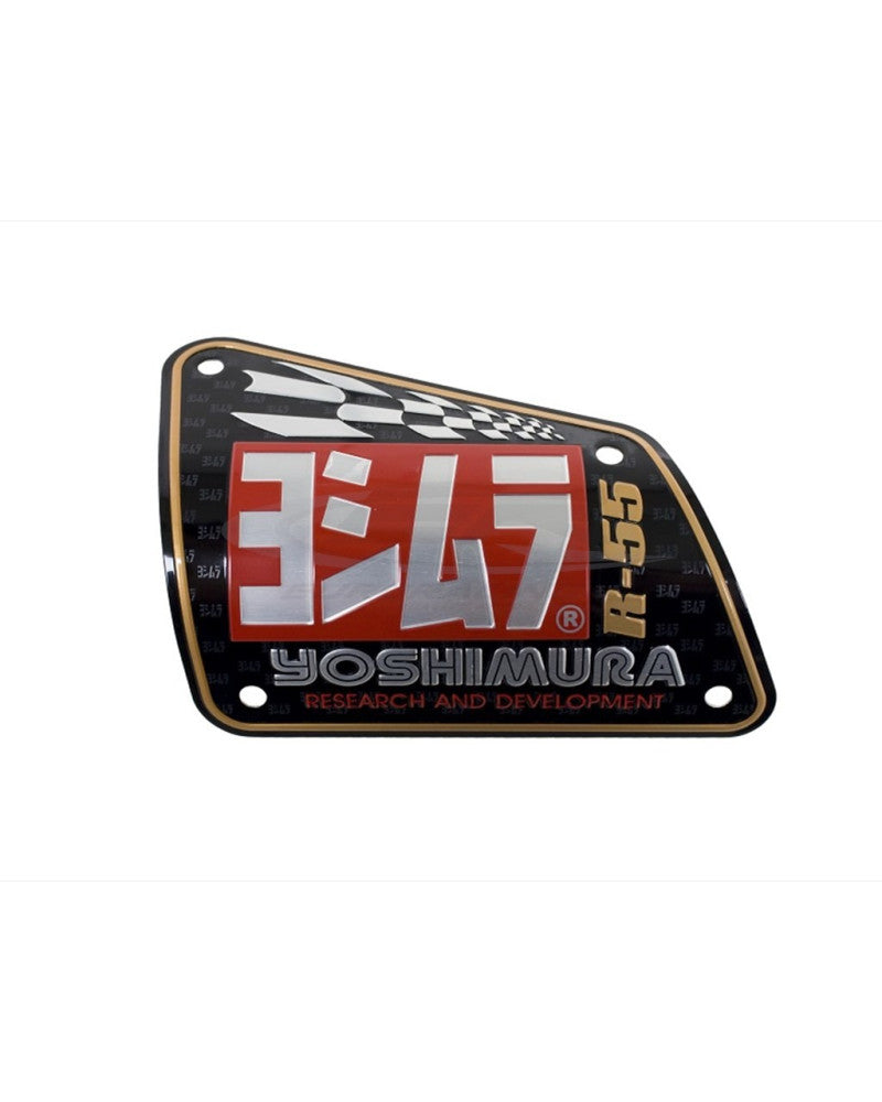 YOSHIMURA | Targhetta logo per silenziatore R-55