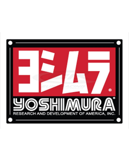 YOSHIMURA | Targhetta logo per silenziatore RS-4 / RS-4D