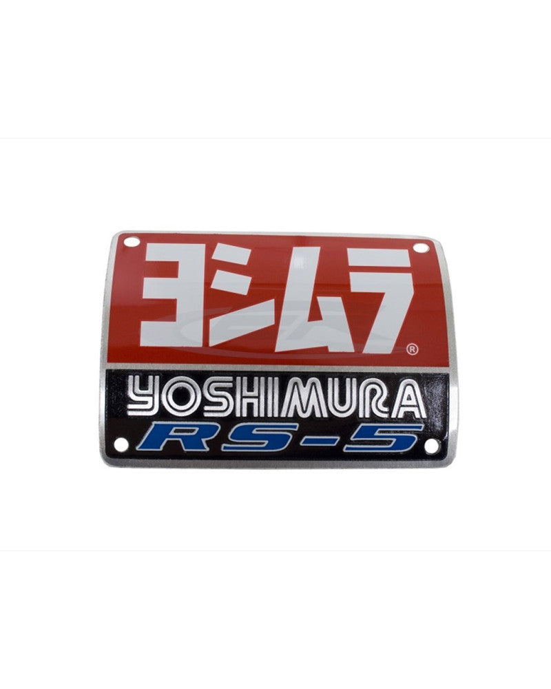YOSHIMURA | Targhetta logo per silenziatore RS-5