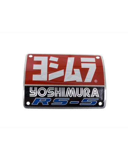 YOSHIMURA | Targhetta logo per silenziatore RS-5