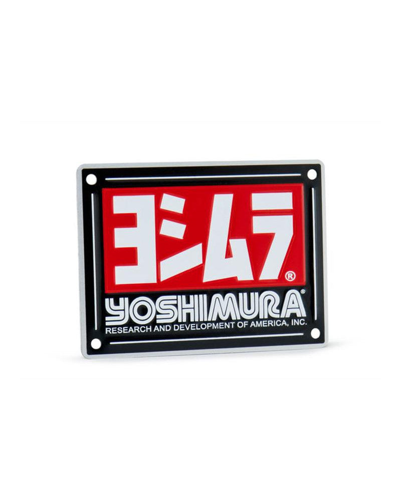 YOSHIMURA | Targhetta logo per silenziatore RS-9