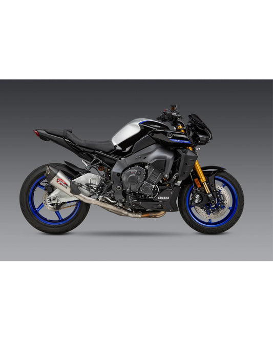 YOSHIMURA | Scarico 3/4 AT2 Race in acciaio per Yamaha MT-10 2022-2025