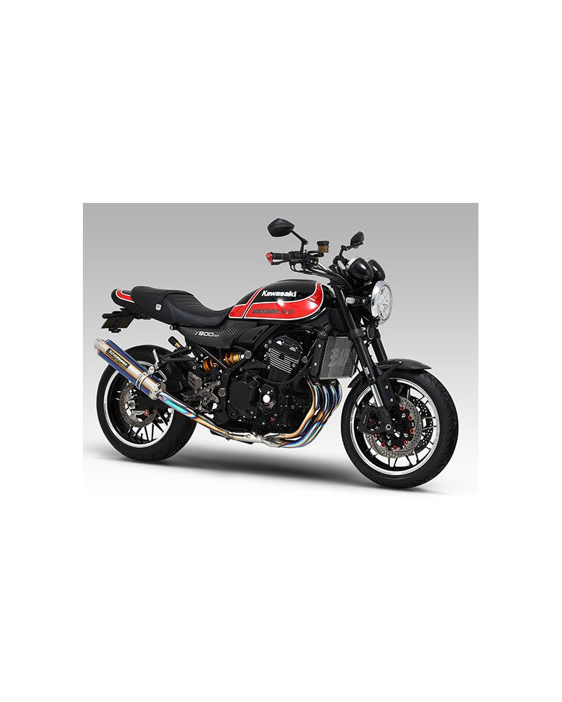 YOSHIMURA | Scarico completo in Titanio Duplex shooter Fire Spec. JMCA per Kawasaki Z900RS/Z900RS CAFE' 2018-2024