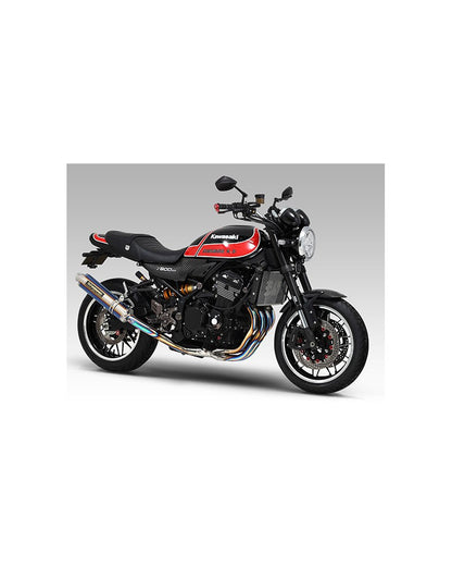 YOSHIMURA | Scarico completo in Titanio Duplex shooter Fire Spec. JMCA per Kawasaki Z900RS/Z900RS CAFE' 2018-2024