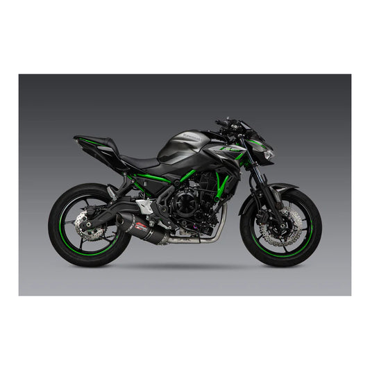 YOSHIMURA | Scarico completo AT2 in carbonio per Kawasaki Ninja 650 / Z 650 2017-2024