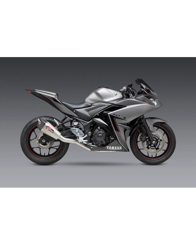YOSHIMURA | Scarico Completo AT2 Race in acciaio per Yamaha YZF-R3 2015-2024