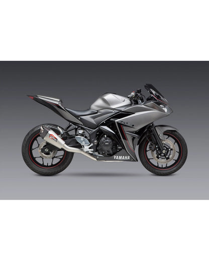 YOSHIMURA | Scarico Completo AT2 Race in acciaio per Yamaha YZF-R3 2015-2024