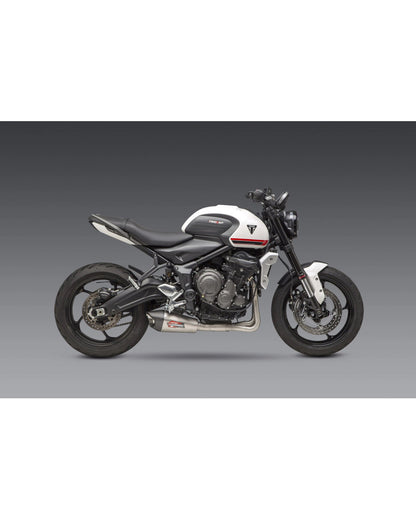 YOSHIMURA | Scarico completo AT2 race per Triumph Trident 660 2021-2023 / Tiger Sport 660 2022