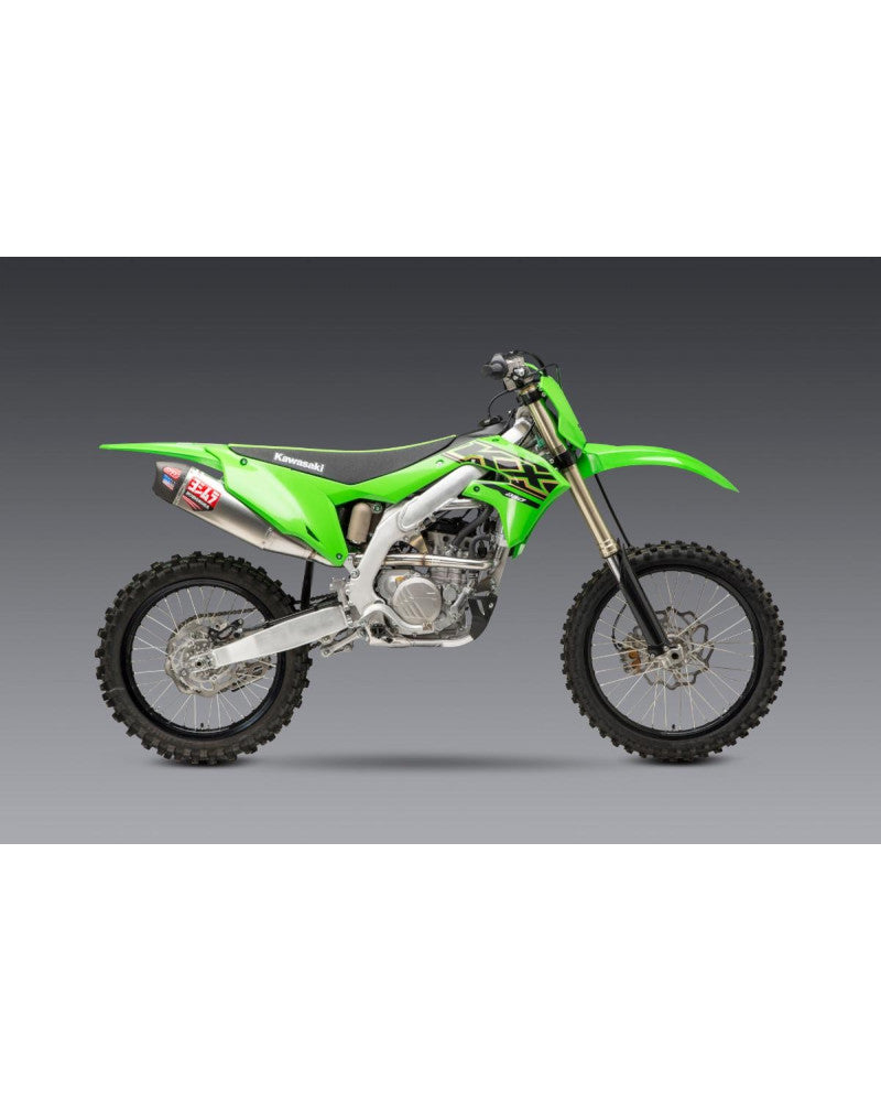 YOSHIMURA | Scarico completo RS-12 Acciaio per Kawasaki KX250F 2021-2024