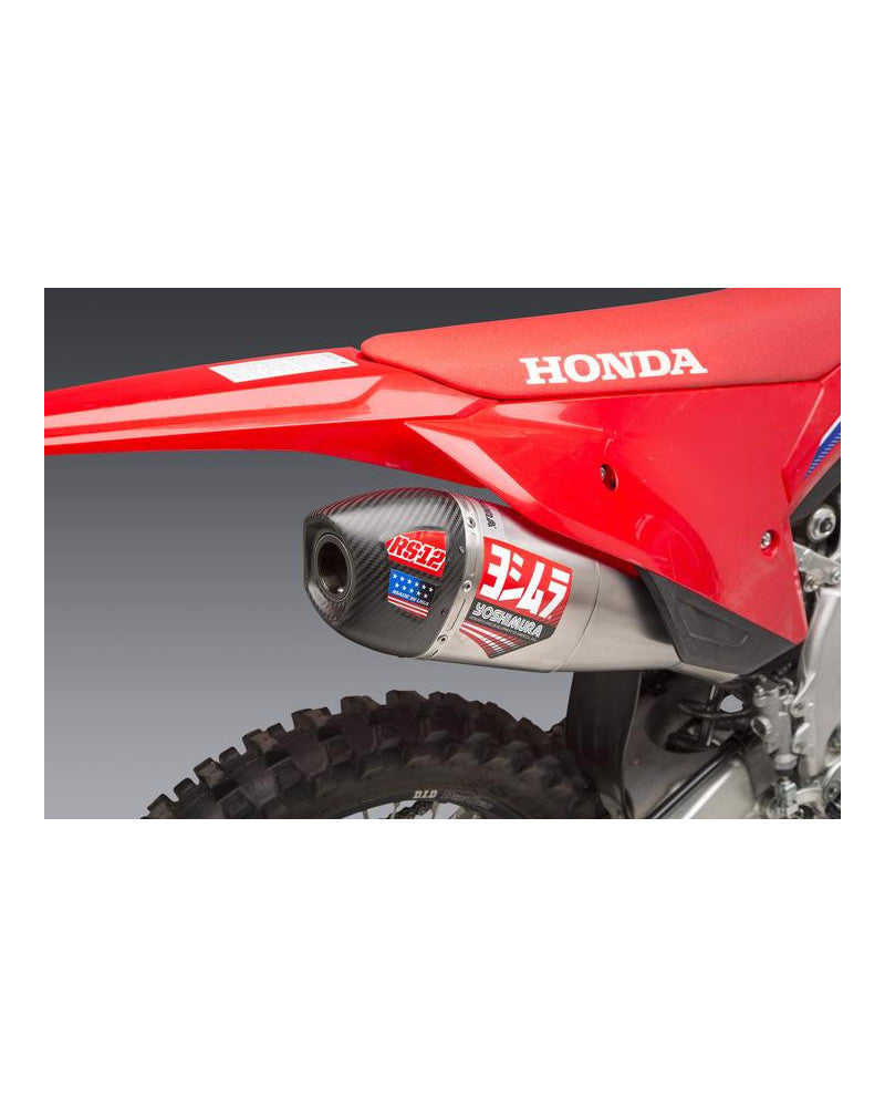 YOSHIMURA | Terminale RS-12 acciaio per Honda CRF 250 R 2022-2024