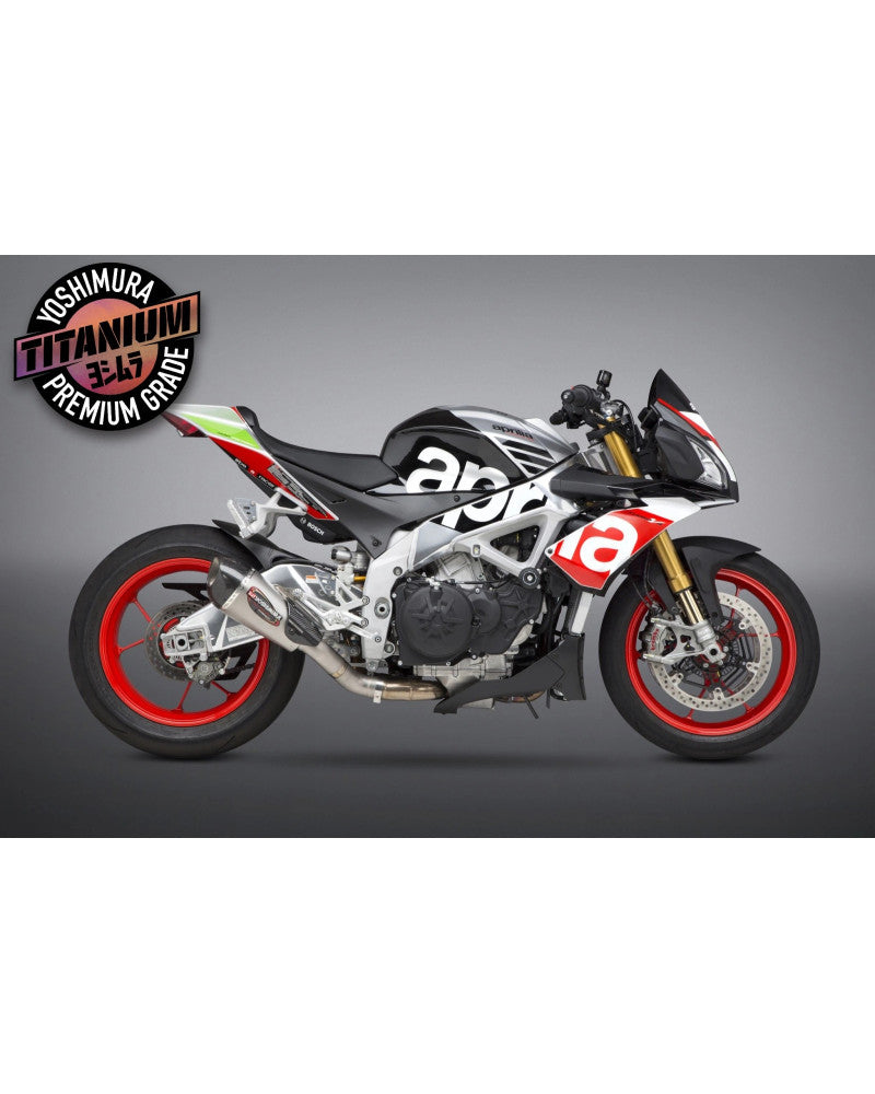YOSHIMURA | Terminale Alpha T Race in titanio per Aprilia RSV4 / Tuono 2017-2020