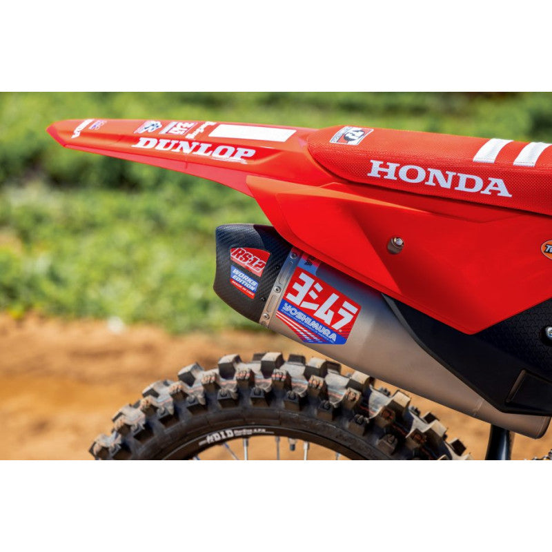 YOSHIMURA | Terminale RS-12 in titanio "WORKS EDITION" per HONDA CRF 450 2025