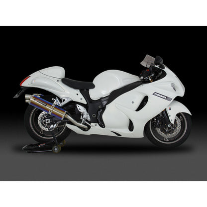 YOSHIMURA | Coppia di Terminali Tri-Oval a doppia uscita JMCA per Suzuki HAYABUSA 2008-2020