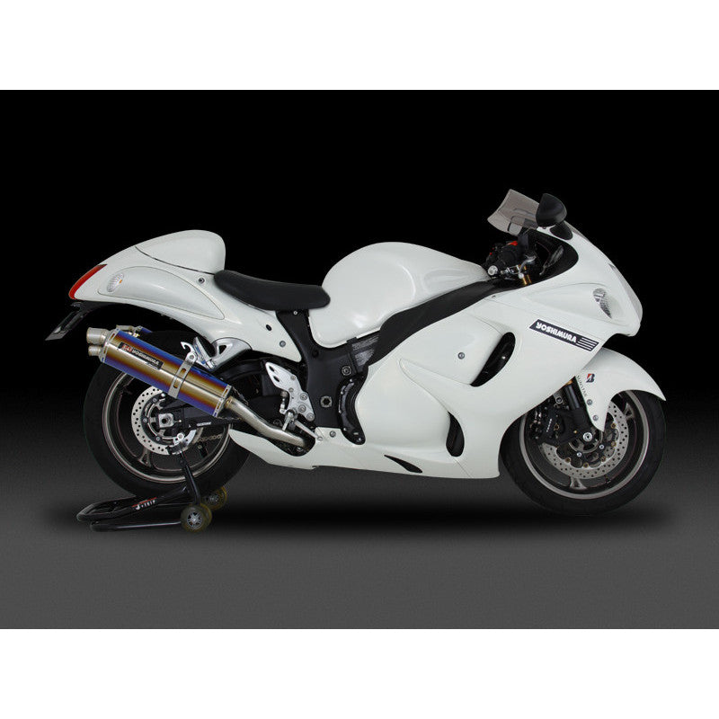 YOSHIMURA | Coppia di Terminali Tri-Oval a doppia uscita JMCA per Suzuki HAYABUSA 2008-2020