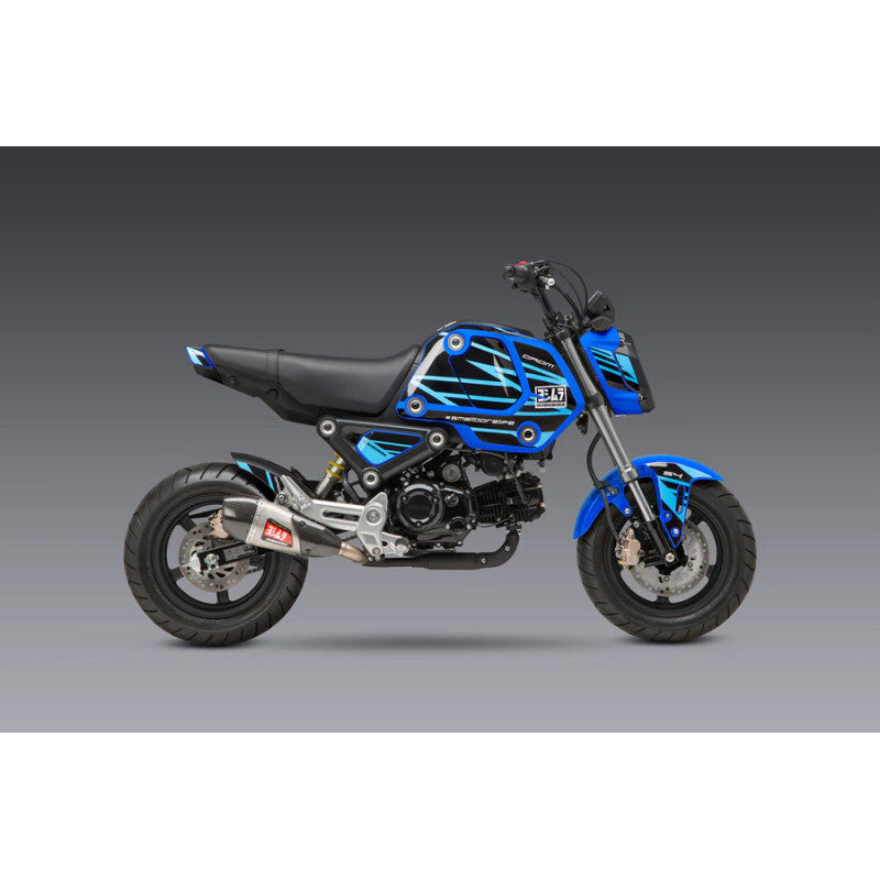 YOSHIMURA | Kit Grafiche "Edge" Blu per Honda Grom 2022-2024