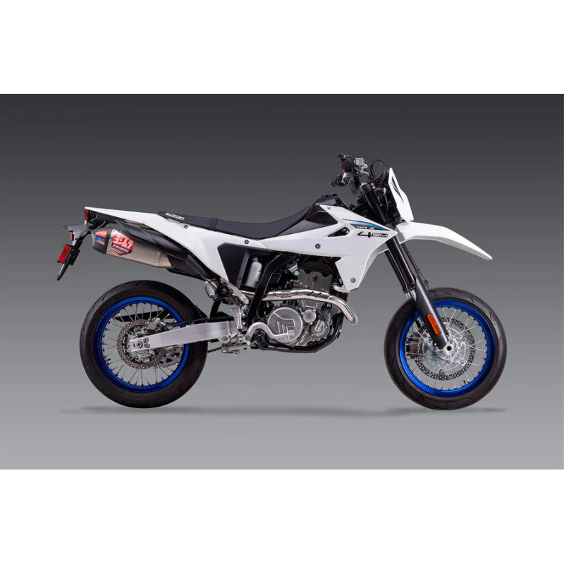 YOSHIMURA | Scarico completo RS-12 in acciaio per Suzuki DR-Z4 S / SM 2025 -