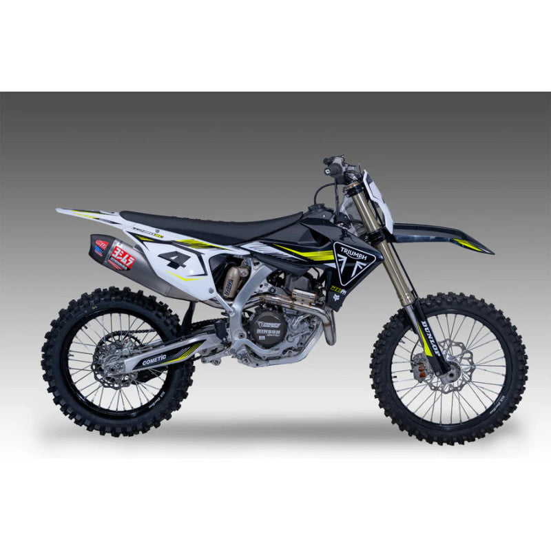 YOSHIMURA | Scarico completo RS-12 in acciaio per Triumph TF 450 2025
