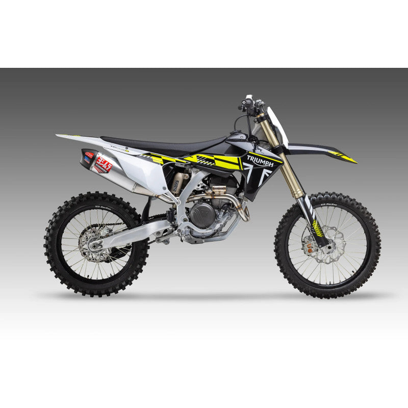 YOSHIMURA | Scarico completo RS-12 in acciaio per Triumph TF250-X 2024 -
