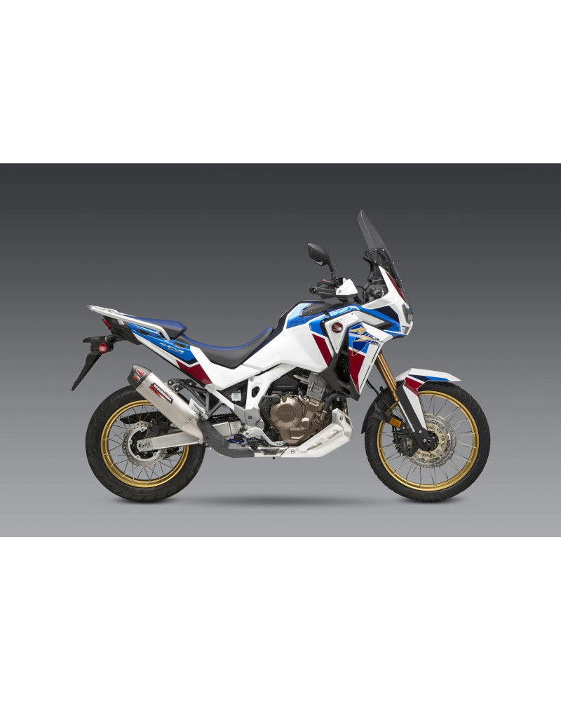 YOSHIMURA | Terminale RS-12 ADV Race in acciaio per Honda Africa Twin 2020-2025