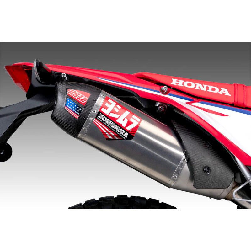 YOSHIMURA | Terminale Slip-on RS-12 in acciaio per Honda CRF 300 L / Rally 2021-2025